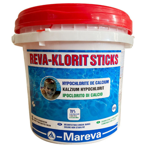 Hypochlorite de calcium Mareva Reva-Klorit STICK 4,8 kg