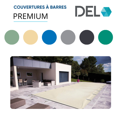 Bâche à barres DEL Premium B-2.1 - 580 g/m²