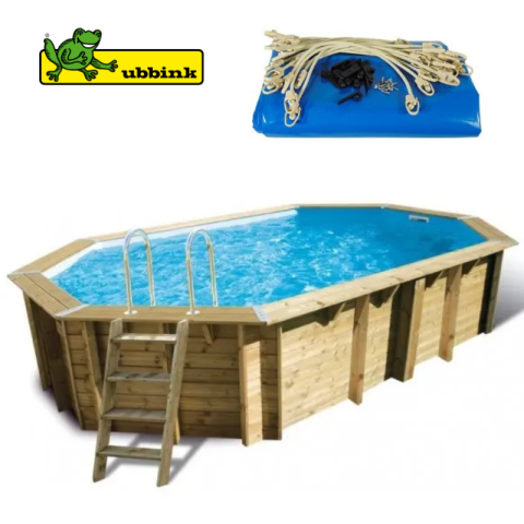 Bâche d'hivernage et de sécurité Ubbink 550g - Océa 355 x 550