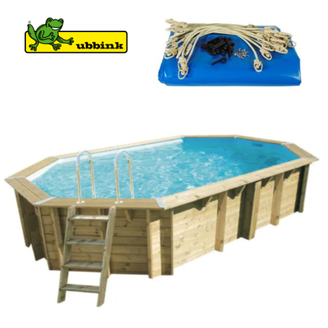 Bâche d'hivernage et de sécurité Ubbink 550g - Azura 400 x 610