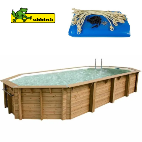 Bâche d'hivernage et de sécurité Ubbink 550g - Azura 400 x 750