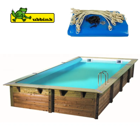 Bâche d'hivernage et de sécurité Ubbink 550g - Linéa 350 x 650