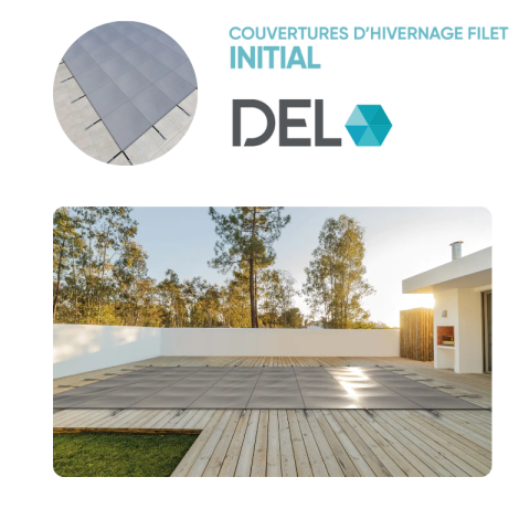 Couverture d'hivernage DEL filet Initial - 150 g/m²