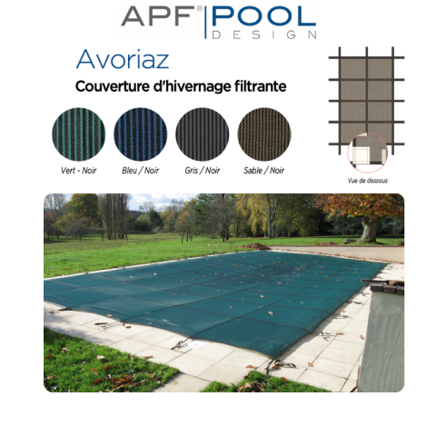 Couverture d'hivernage filtrante Avoriaz