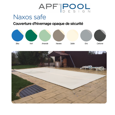 Couverture d'hivernage opaque de sécurité Naxos Safe