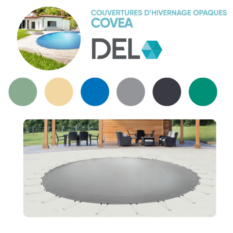 Couverture d'hivernage opaque DEL Covea