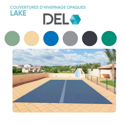 Couverture d'hivernage opaque DEL Lake