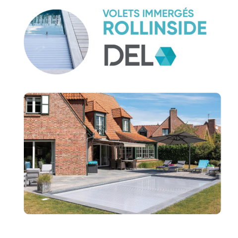 Couverture automatique immergée DEL Rollinside