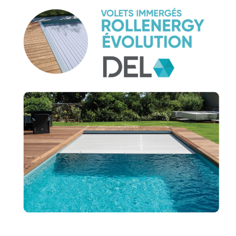 Couverture automatique immergée DEL Rollenergy Évolution