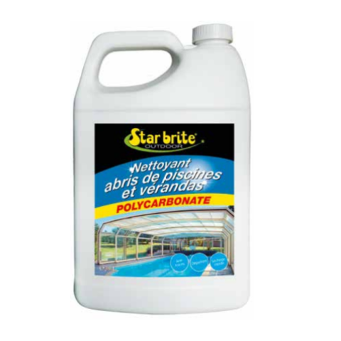 Nettoyant Starbrite abris de piscines et vérandas - 3,7 L