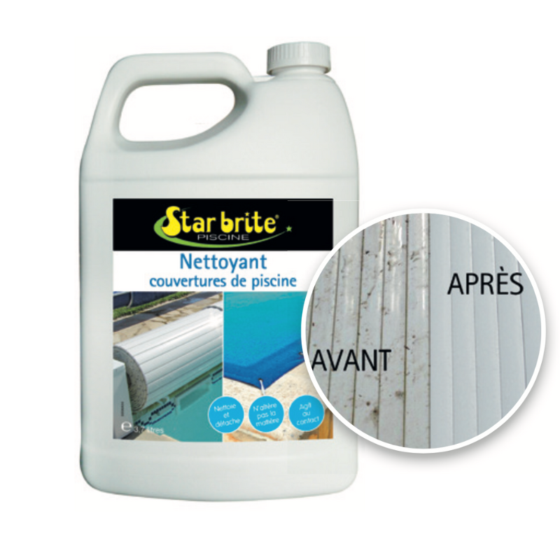 Nettoyant Starbrite couvertures de piscine - 3,7 L