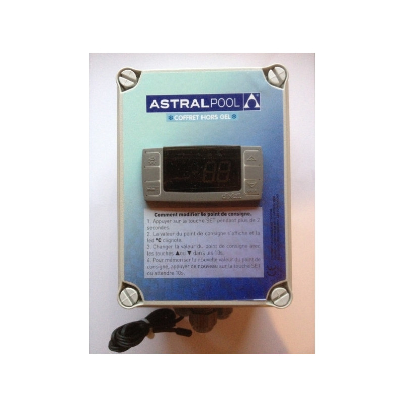 Coffret Hors Gel affichage digital Astral