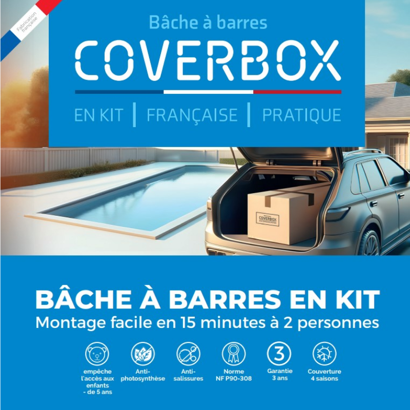 Bâche à barres en kit WL Coverbox