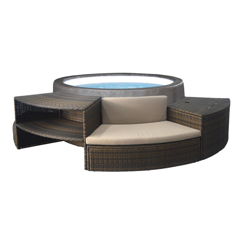 Netspa Vita Premium spa portable avec mobilier