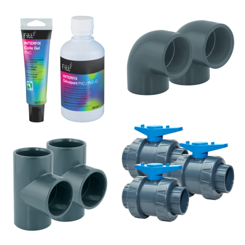 Kit ByPass Poolex 50 mm