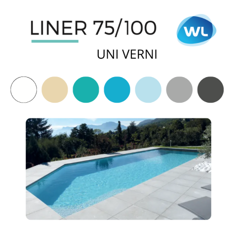 Liner uni verni WL 75/100ème