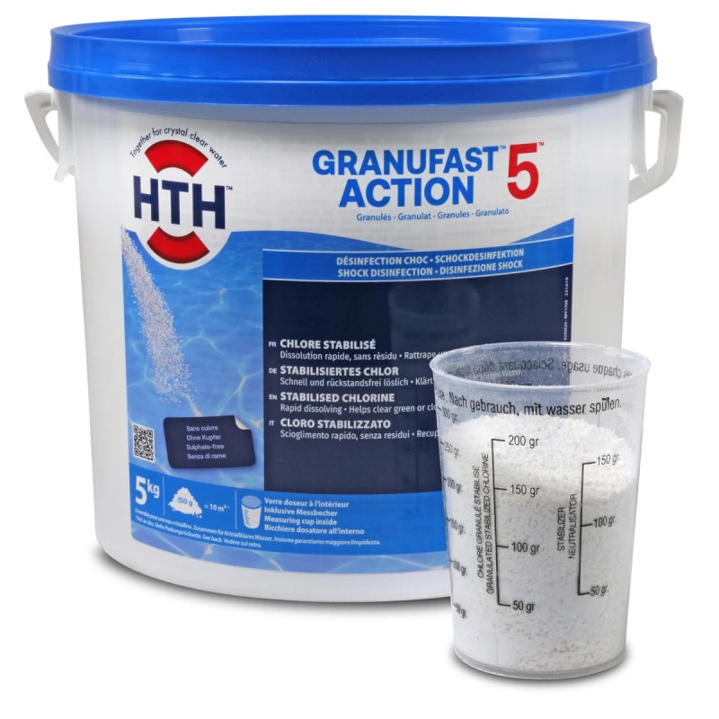 Chlore choc non stabilisé GRANUFAST HTH