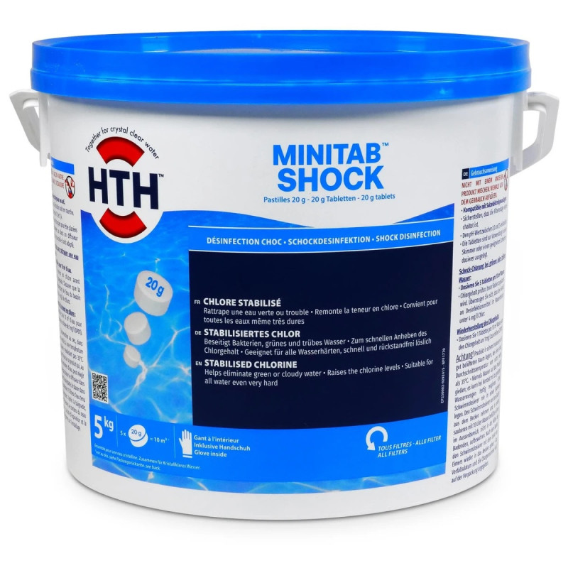 Désinfection choc Minitab Shock 20g HTH