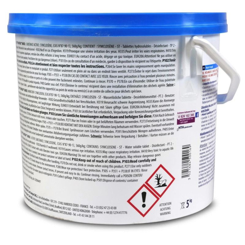 Désinfection choc Minitab Shock 20g HTH