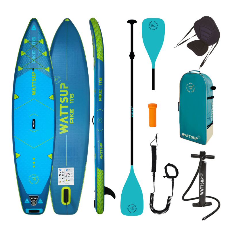 Paddle gonfable/Kayak 2-en 1 WattSup 11'6