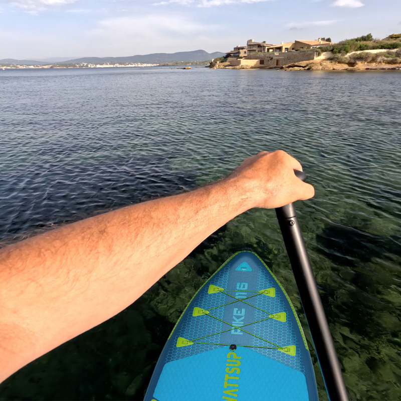Paddle gonfable/Kayak 2-en 1 WattSup 11'6