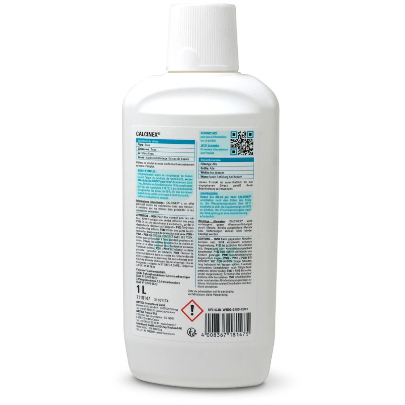 Traitement de l eau BAYROL Calcinex anti calcaire