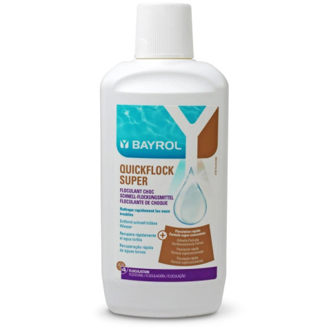 Floculant liquide Bayrol Quickflock Super effet clarifiant