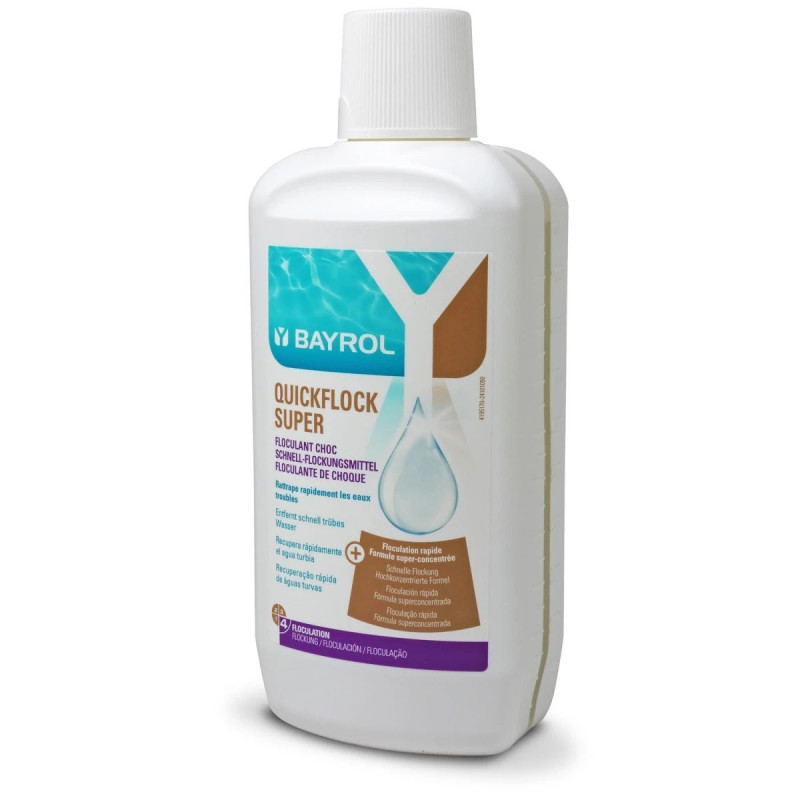Floculant liquide Bayrol Quickflock Super effet clarifiant