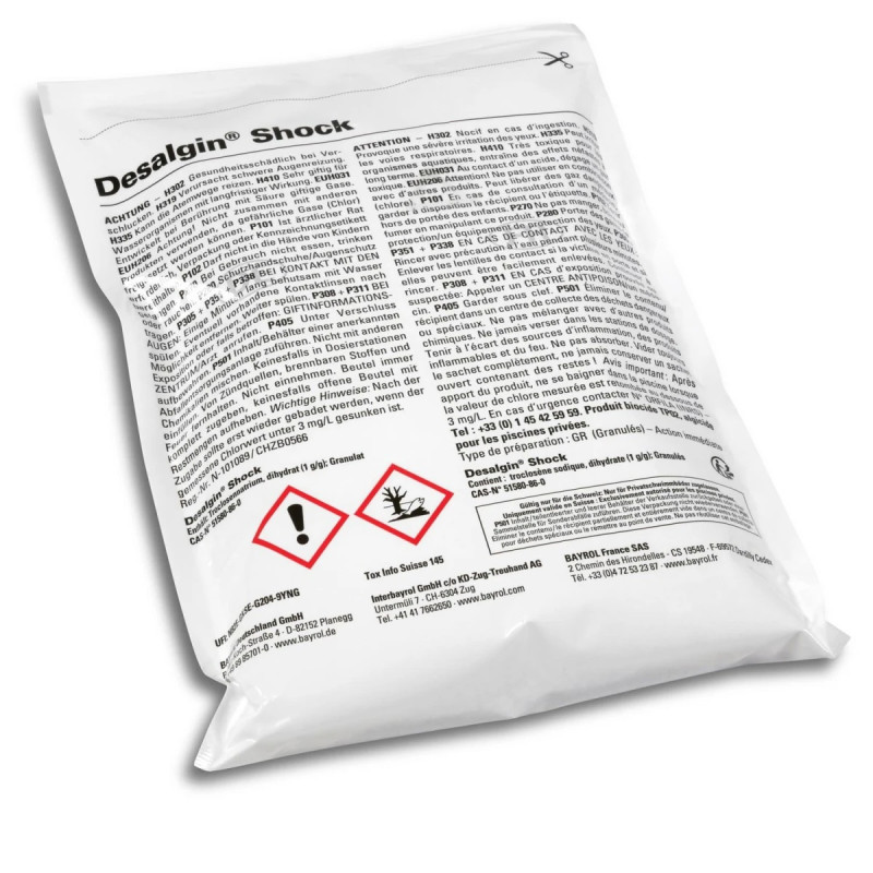 Algicide Bayrol Desalgin Shock - traitement curatif