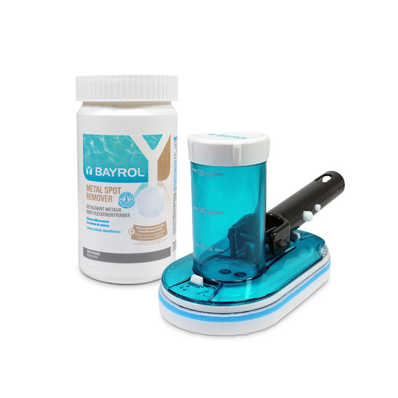 Pack Détachant métaux Bayrol Metal Spot Remover + Applicateur 2-en-1