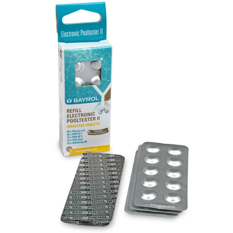 Kit de recharges photomètre Pooltester 2