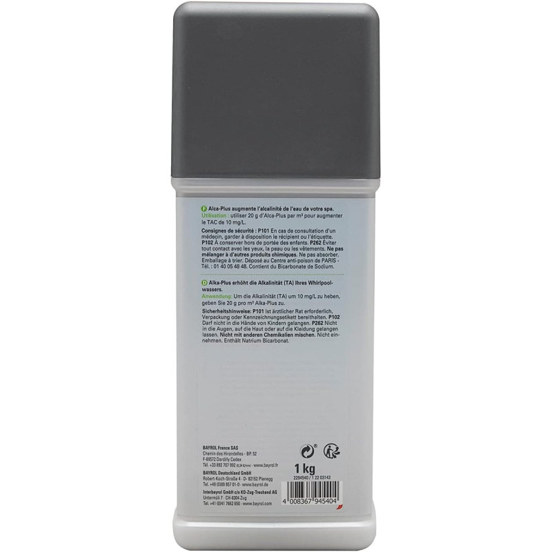 Traitement d eau de spa SpaTime by BAYROL Alca-Plus