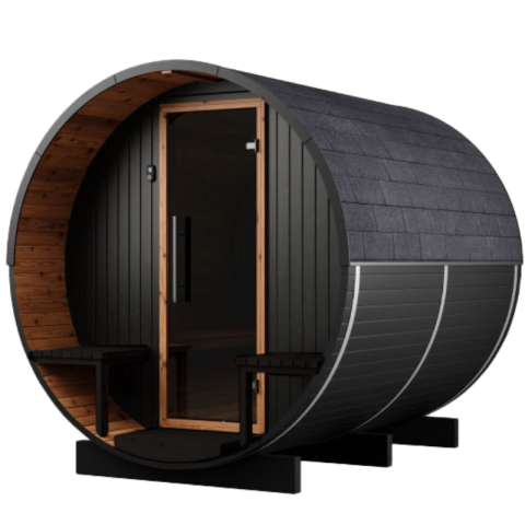 Sauna vapeur d'extérieur Holl's Onyxia Barrel