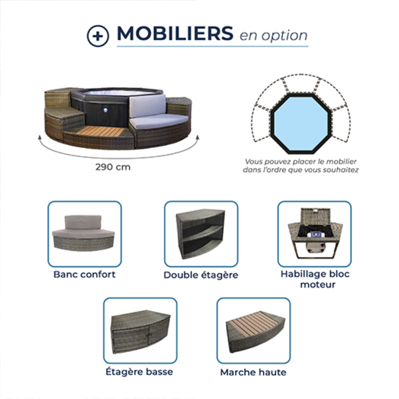 Spa portable Netspa Octopus