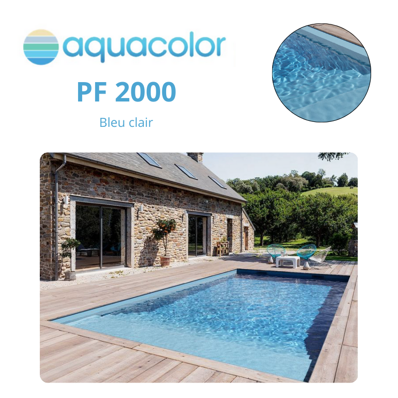 Liner PVC armé 150/100e Aquacolor PF2000