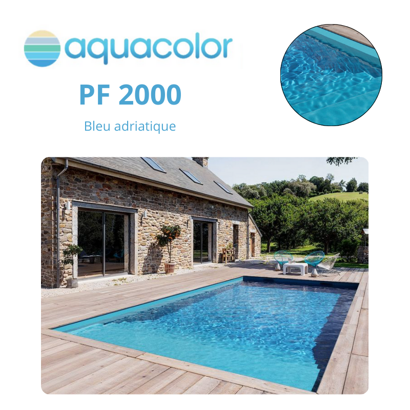 Liner PVC armé 150/100e Aquacolor PF2000