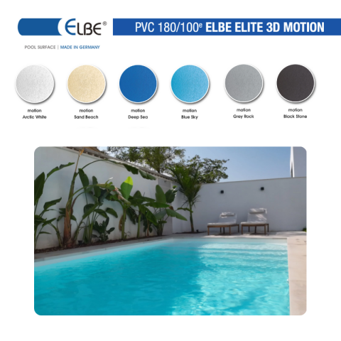 Liner PVC armé 180/100ème ELBE Elite 3D Motion
