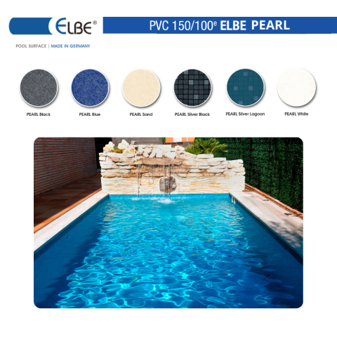 Liner PVC armé 150/100ème ELBE Pearl