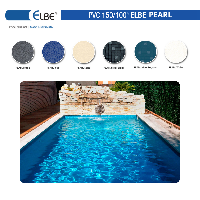 Liner PVC armé 150/100ème ELBE Pearl