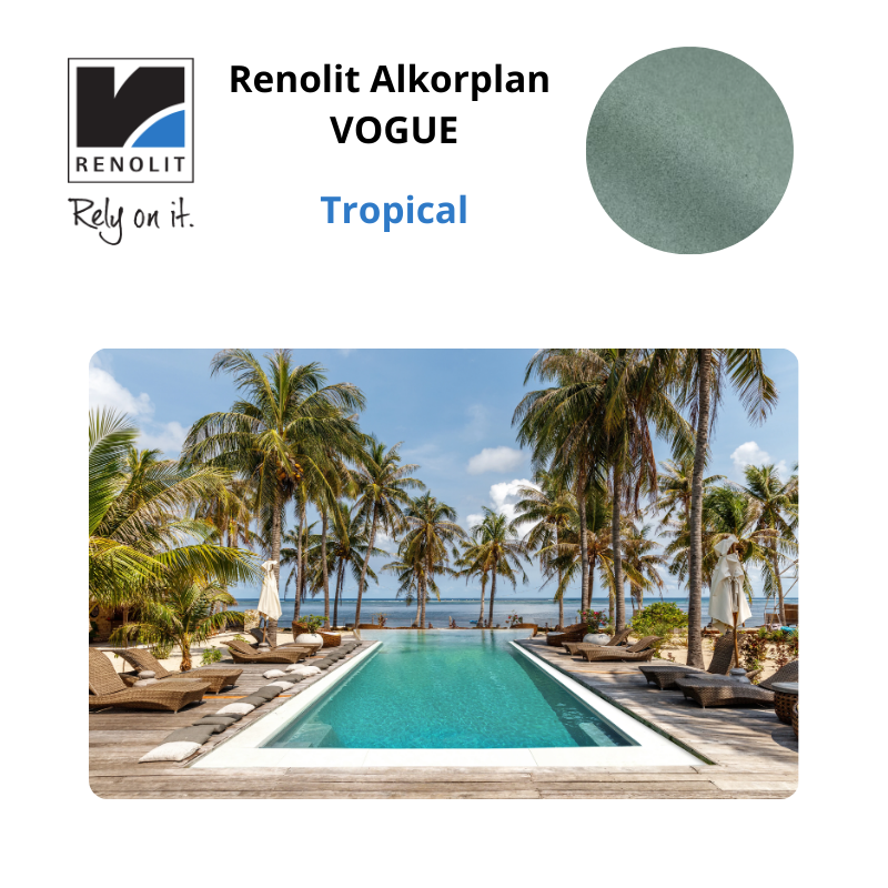 Liner piscine PVC armée Renolit Alkorplan VOGUE