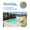 Liner PVC armé 150/100e Uni relief HYDROFLEX