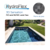 Liner PVC armé 150/100e Uni relief HYDROFLEX