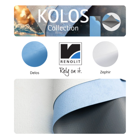 Liner PVC armé 150/100e Alkorplan Kolos 3D