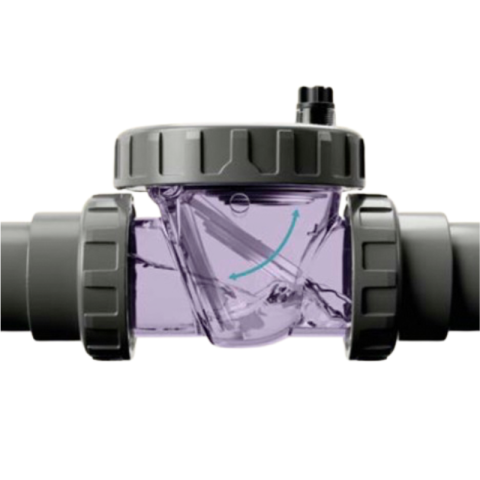 Clapet anti-retour transparent Cepex Clear Series