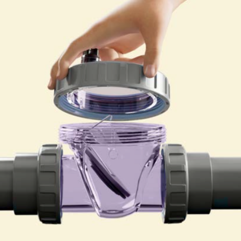 Clapet anti-retour transparent Cepex Clear Series