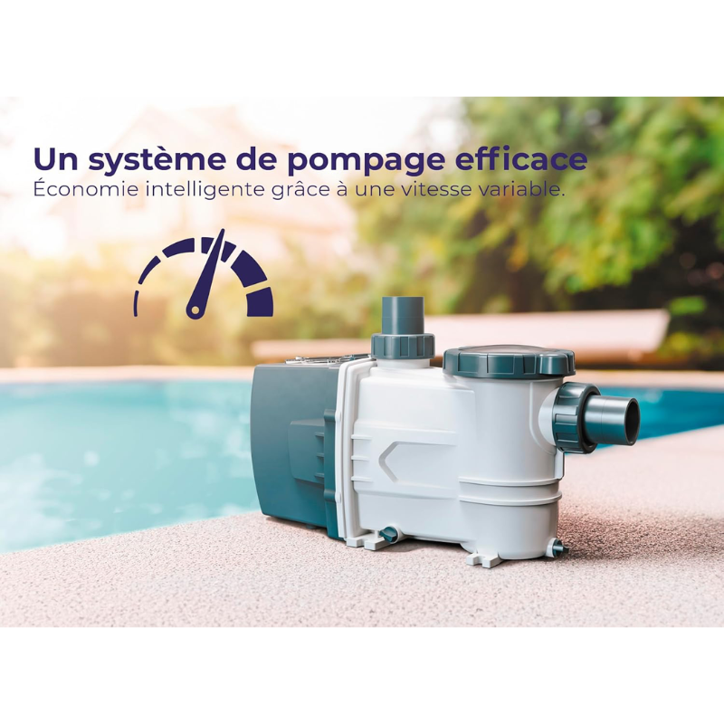 Pompe de filtration à vitesse variable Gré VSG75