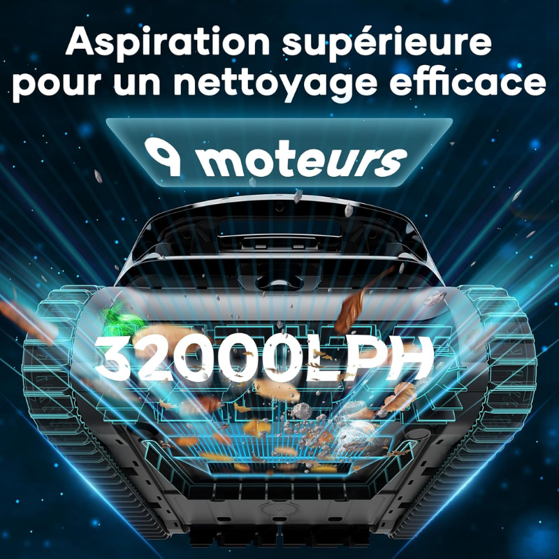 Robot de piscine électrique Aiper X1 Pro Max
