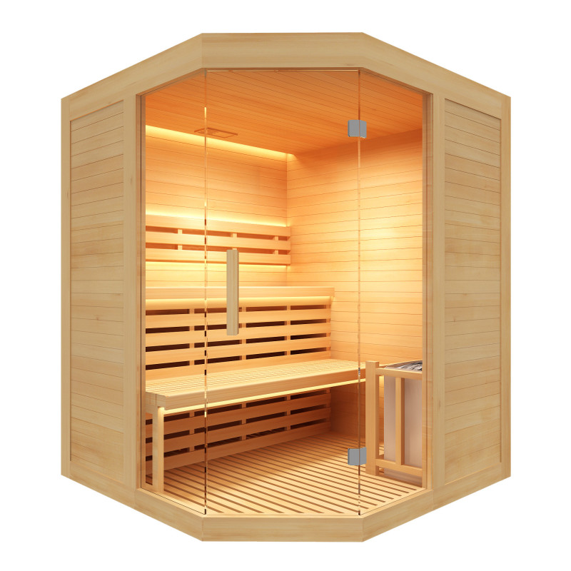 Sauna traditionnel vapeur France Sauna ZEN 3C