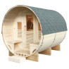 Sauna d'extérieur GAIA LUNA 6 places ou 3 allongés