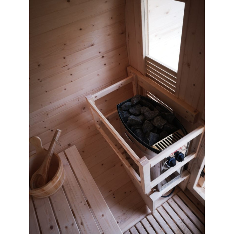 Sauna d'extérieur GAIA NOVA 6 places ou 3 allongés